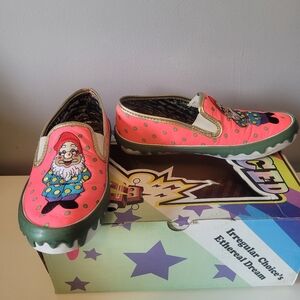 Irregular Choice G No Me O Gnome Flats, VGUC, Size 37